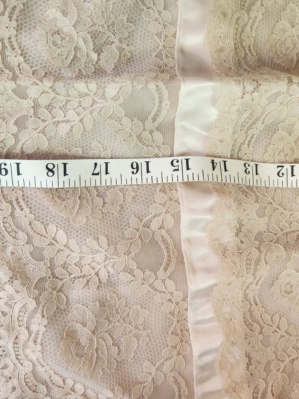 Vintage Lace Tiered Half Slip - Picture 6 of 8